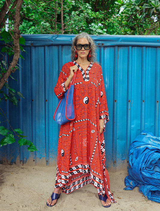 Rafi Kaftan - Red Bandana