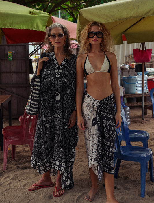 Rafi Kaftan - Black Bandana