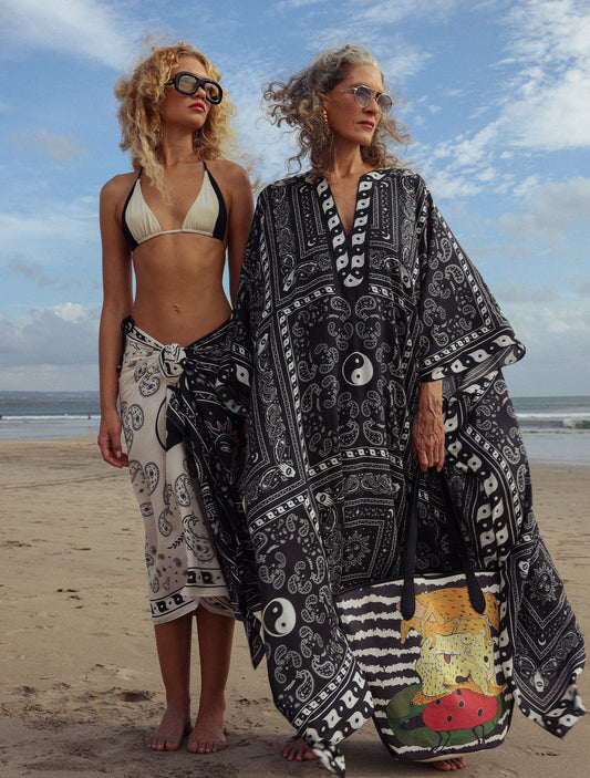 Rafi Kaftan - Black Bandana