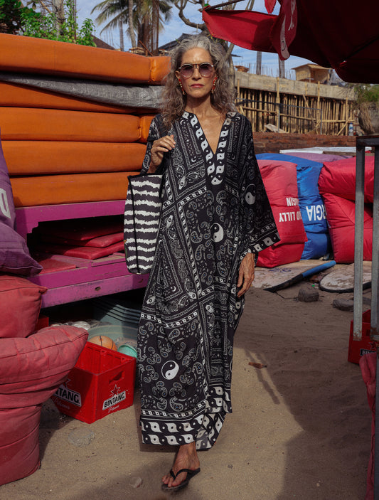 Rafi Kaftan - Black Bandana