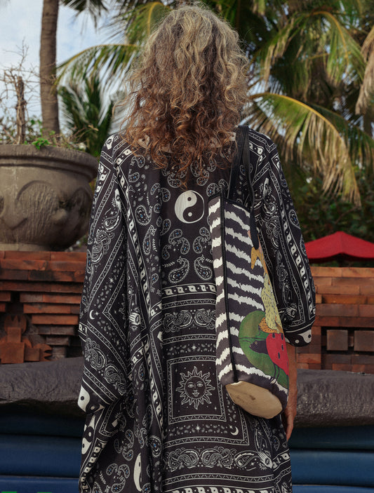 Rafi Kaftan - Black Bandana