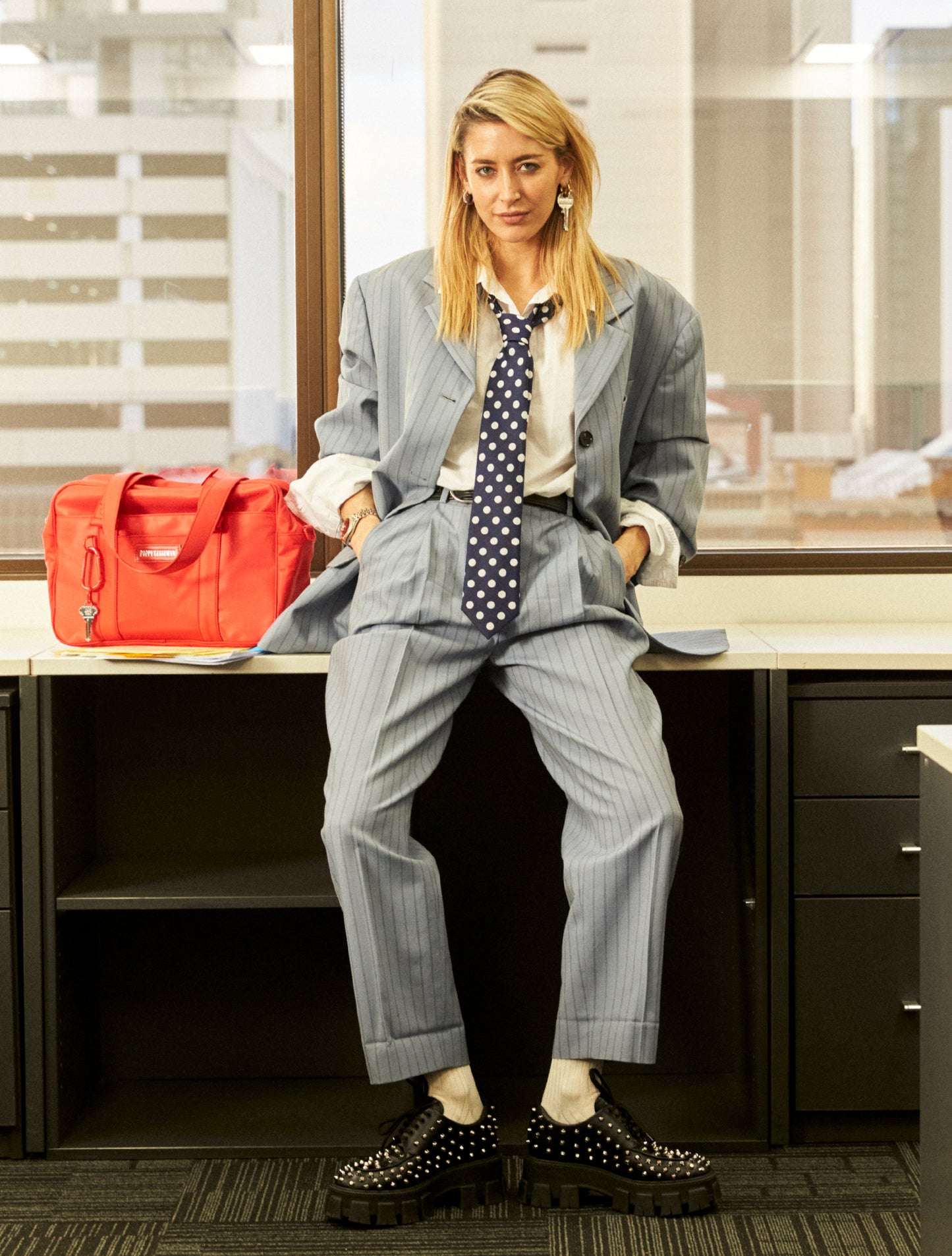 Koko Laptop Bag - Cherry / Smog