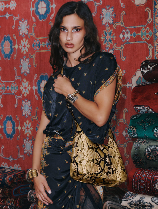 Hildie Hobo Bag - Taupe