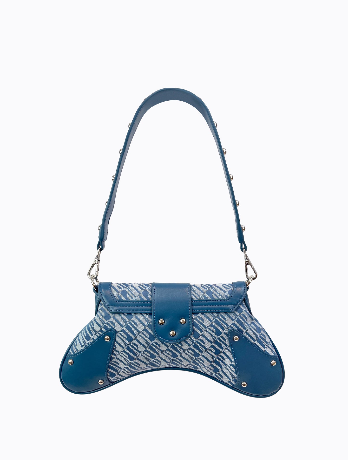 Merlin - Blue Jacquard