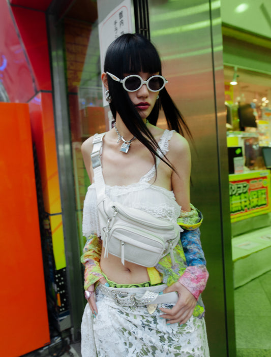 Malibu Faux Leather - Blanc