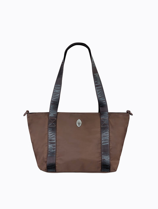 Skutty Flap Small Tote - Choc