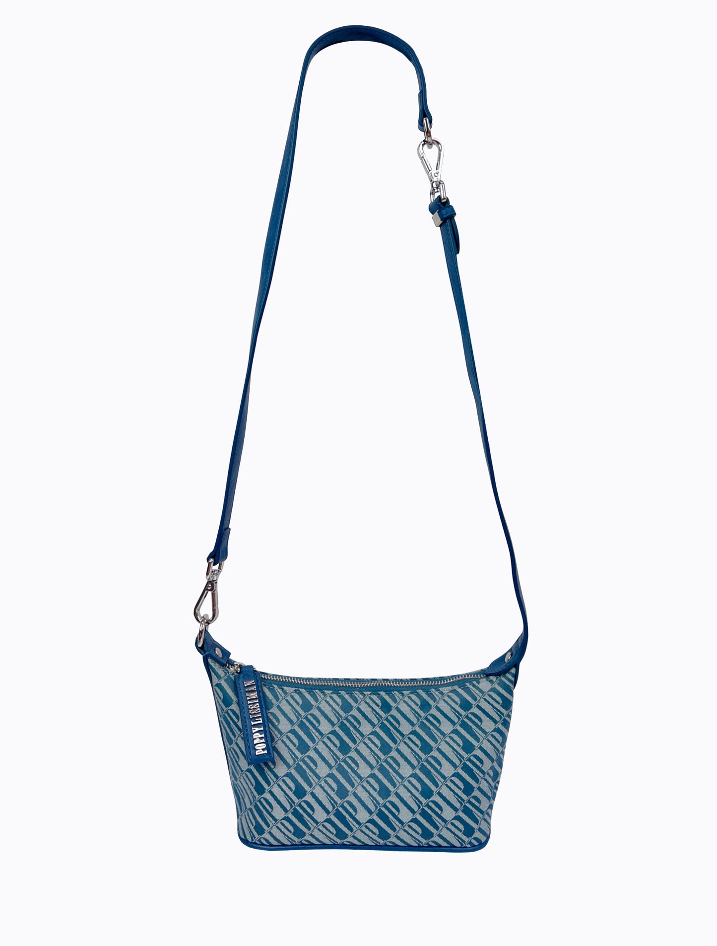 Bingo Bag - Blue Jacquard