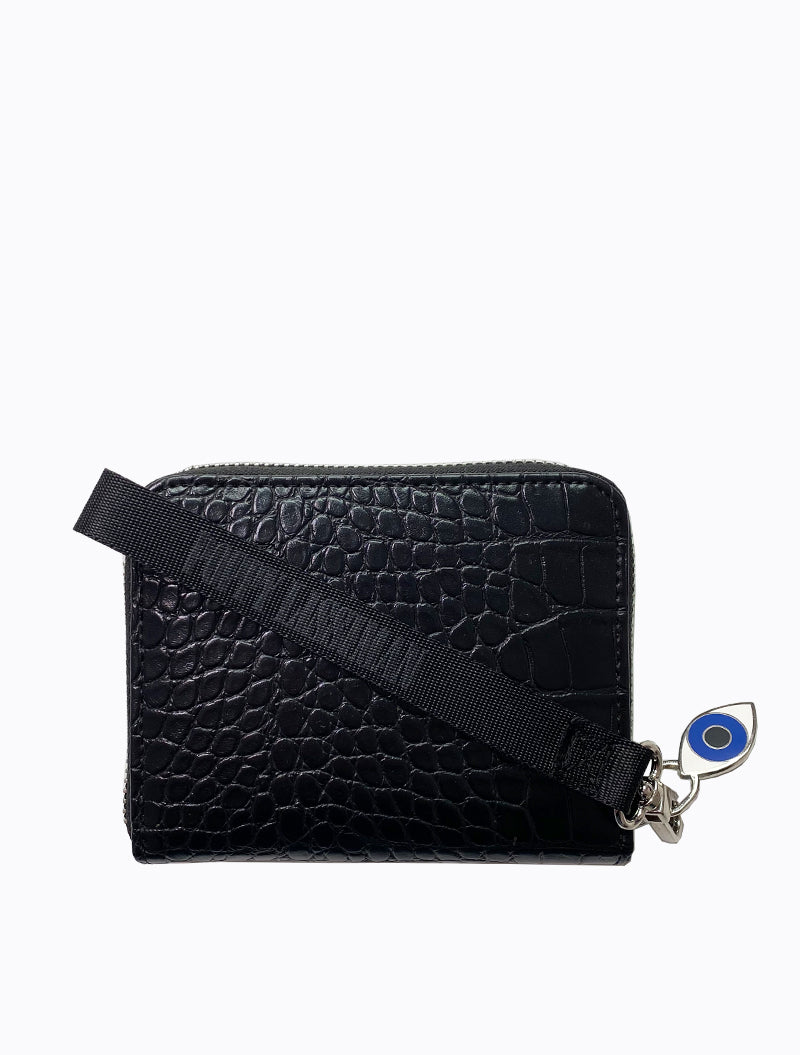 Croc Wallet - Black