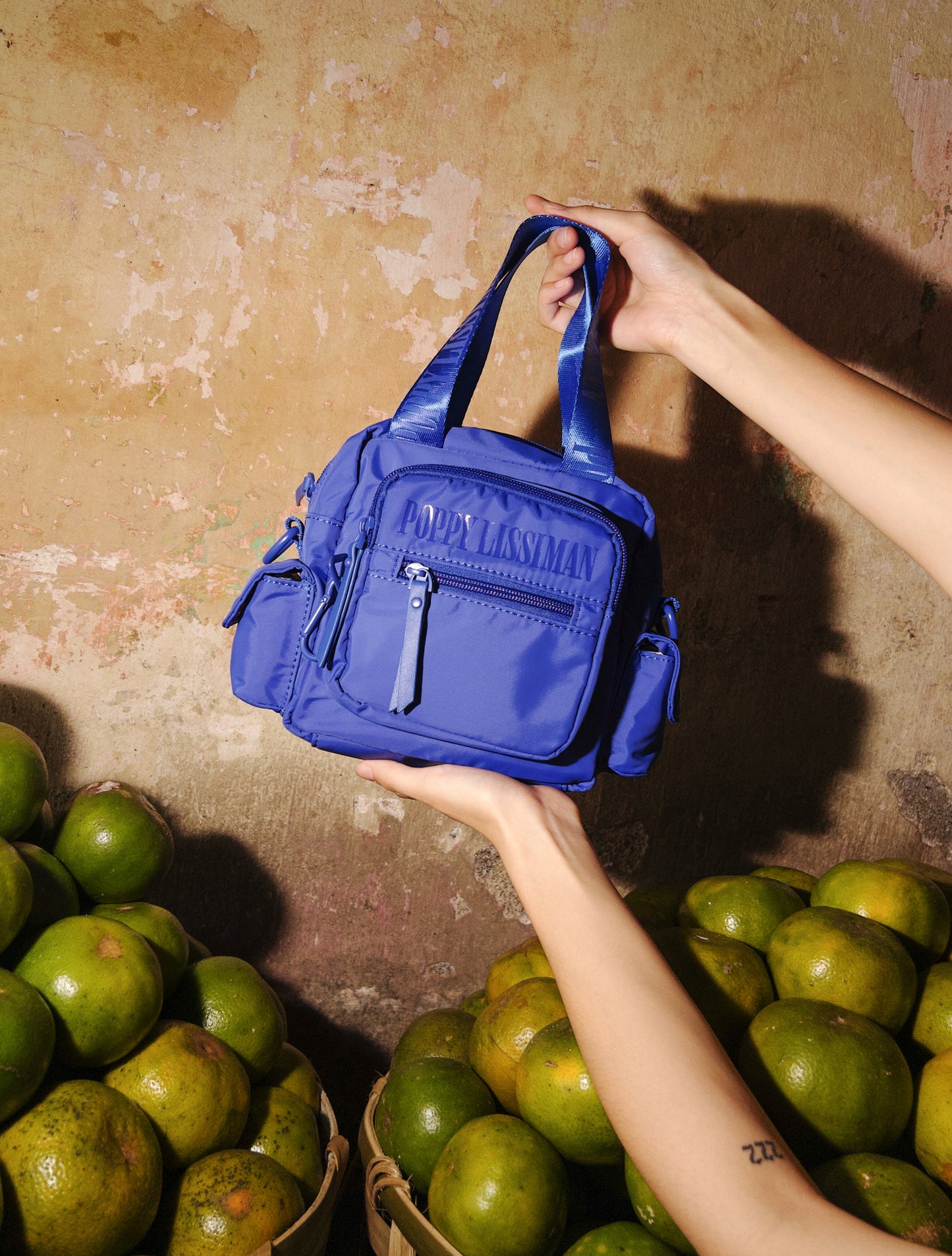 Block Bag - Electric Blue