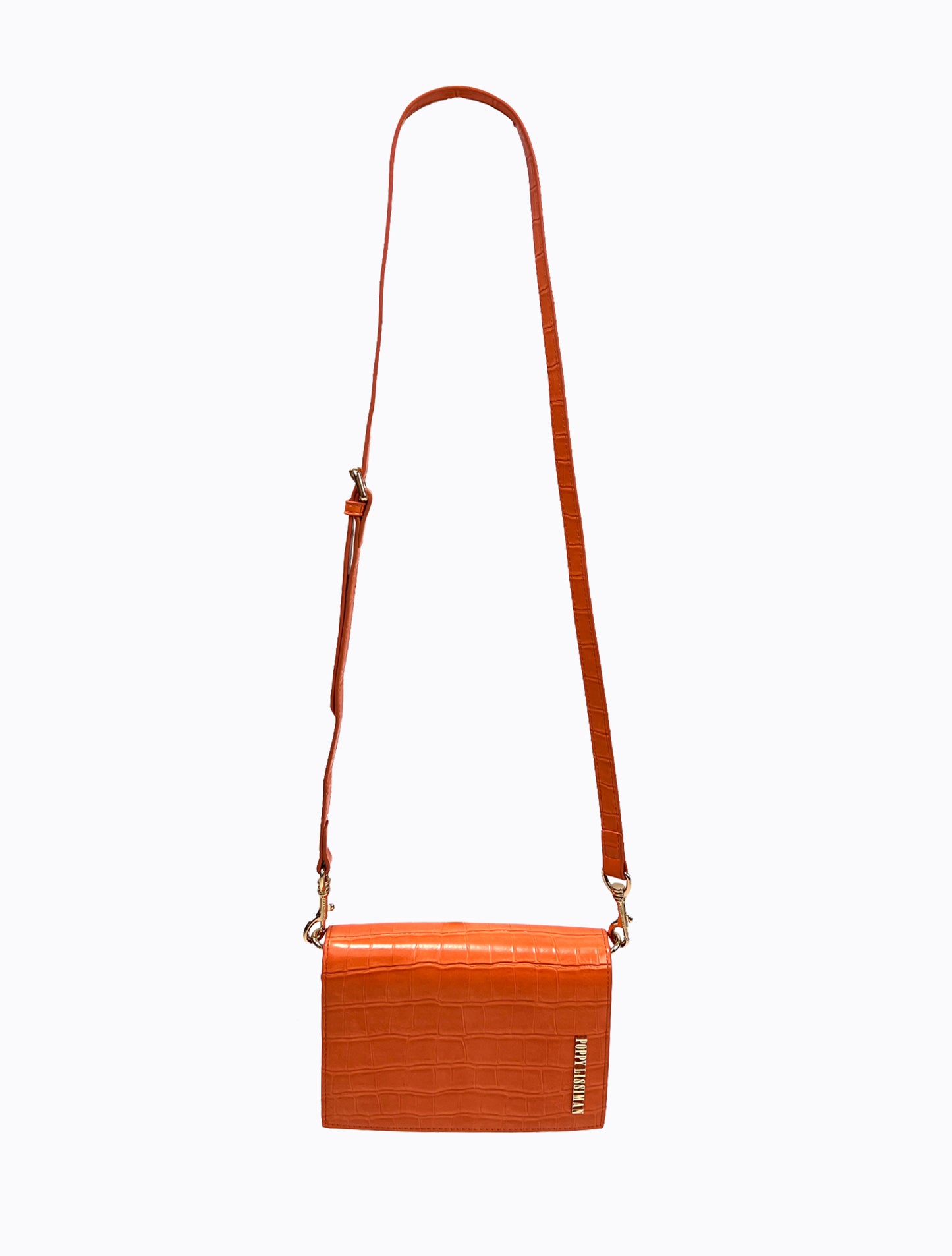 Felipe Flap Bag - Mandarin