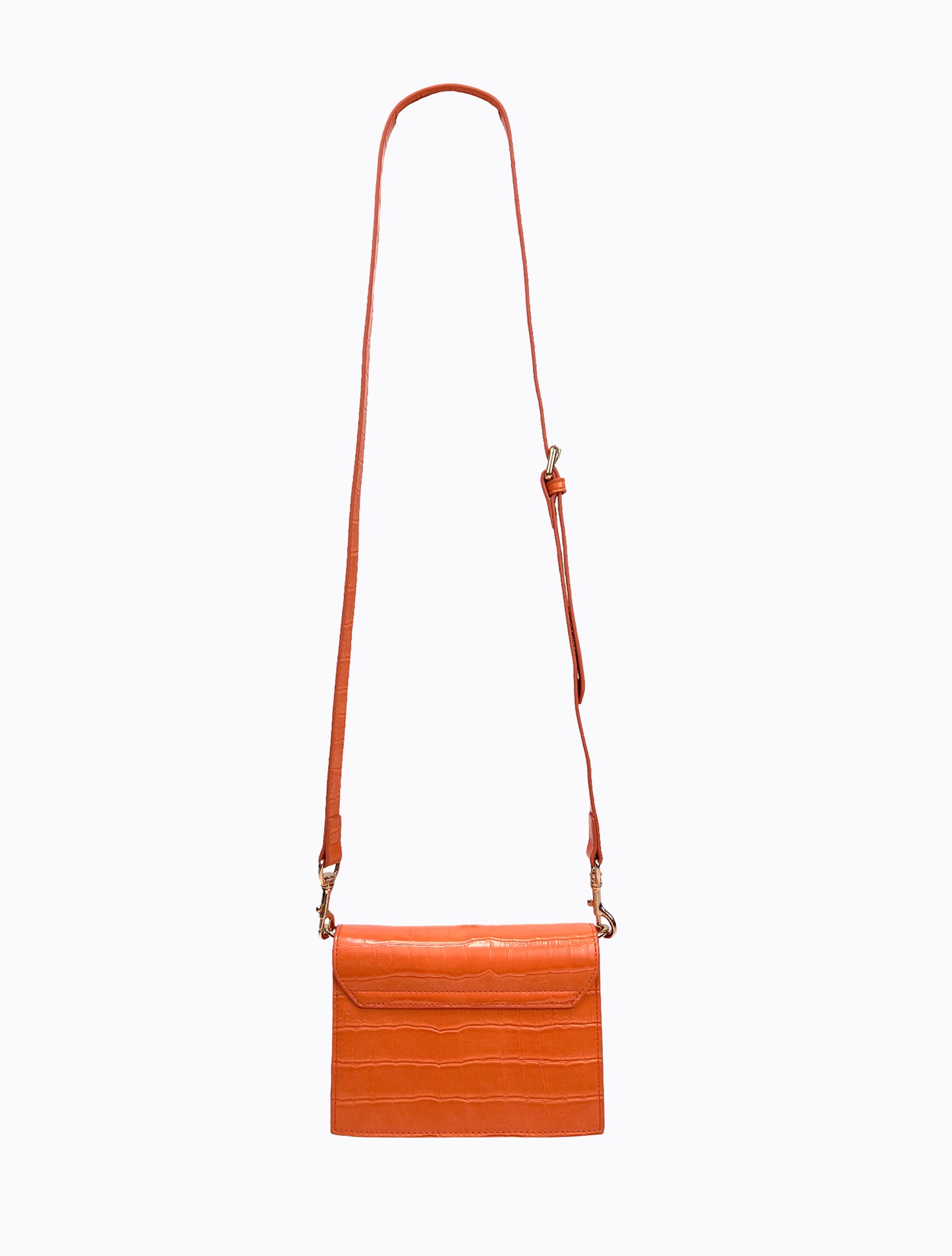 Felipe Flap Bag - Mandarin