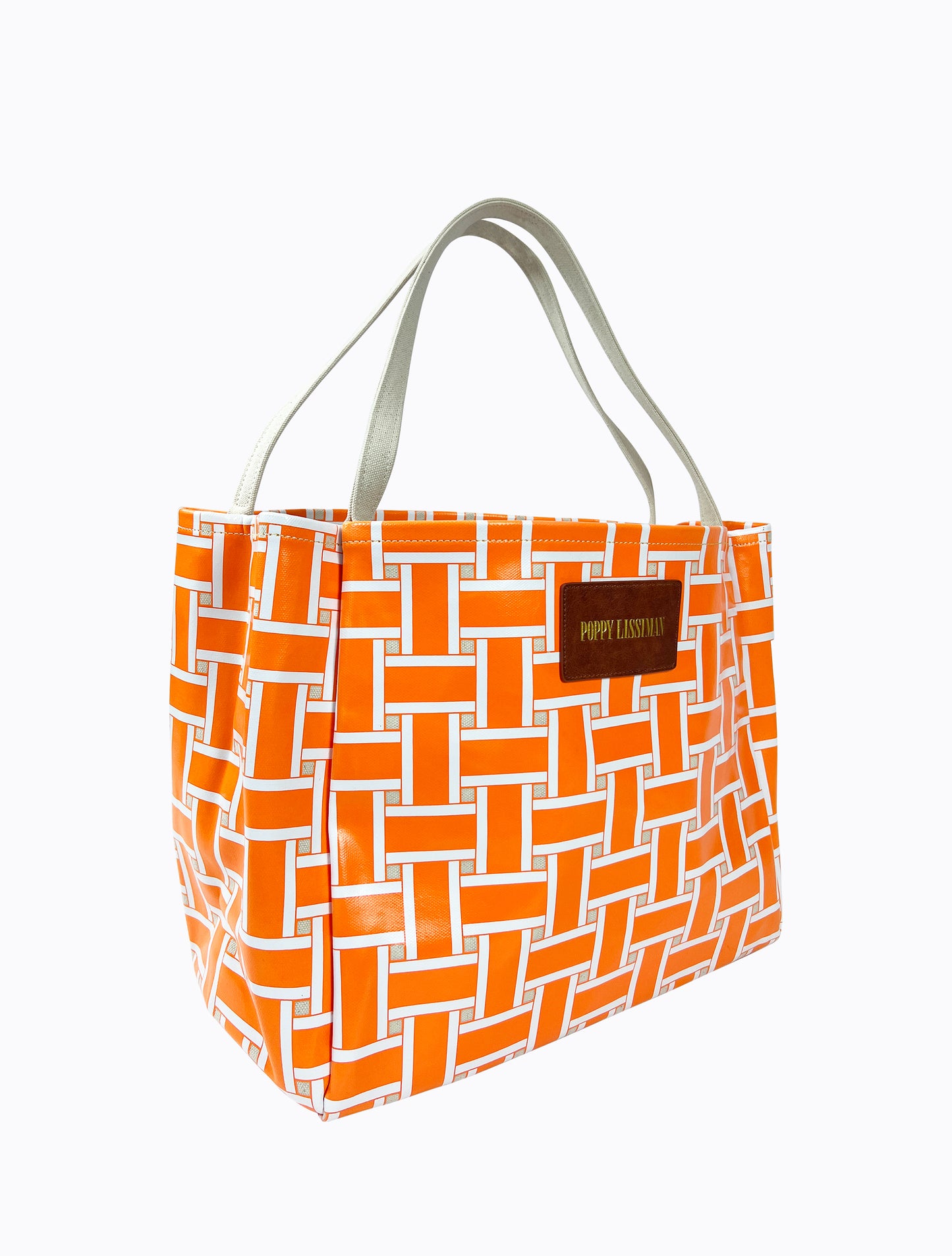 Polanco Tote - Orange Weave