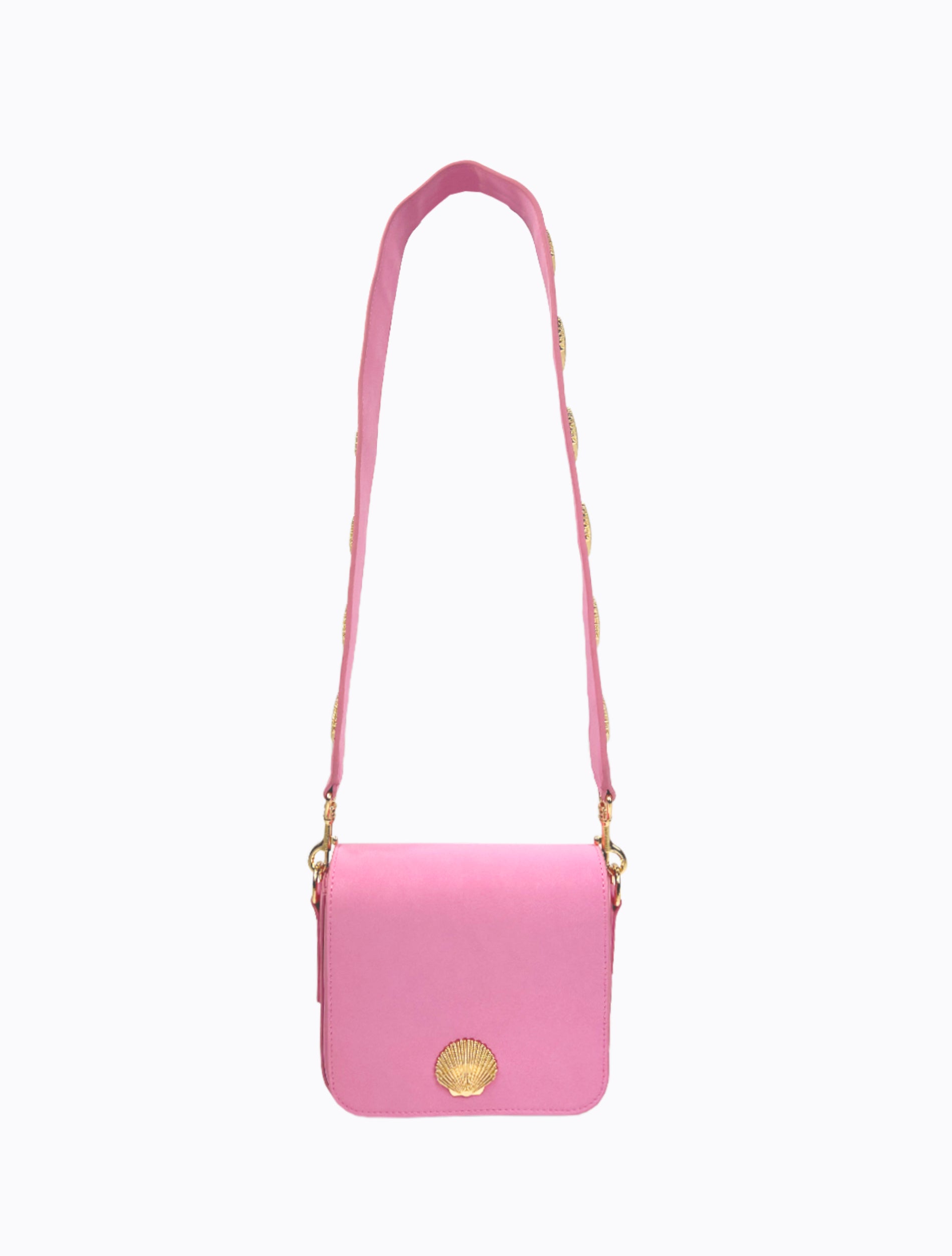 South Beach Shell Shoulder Bag - Pink – Poppy Lissiman