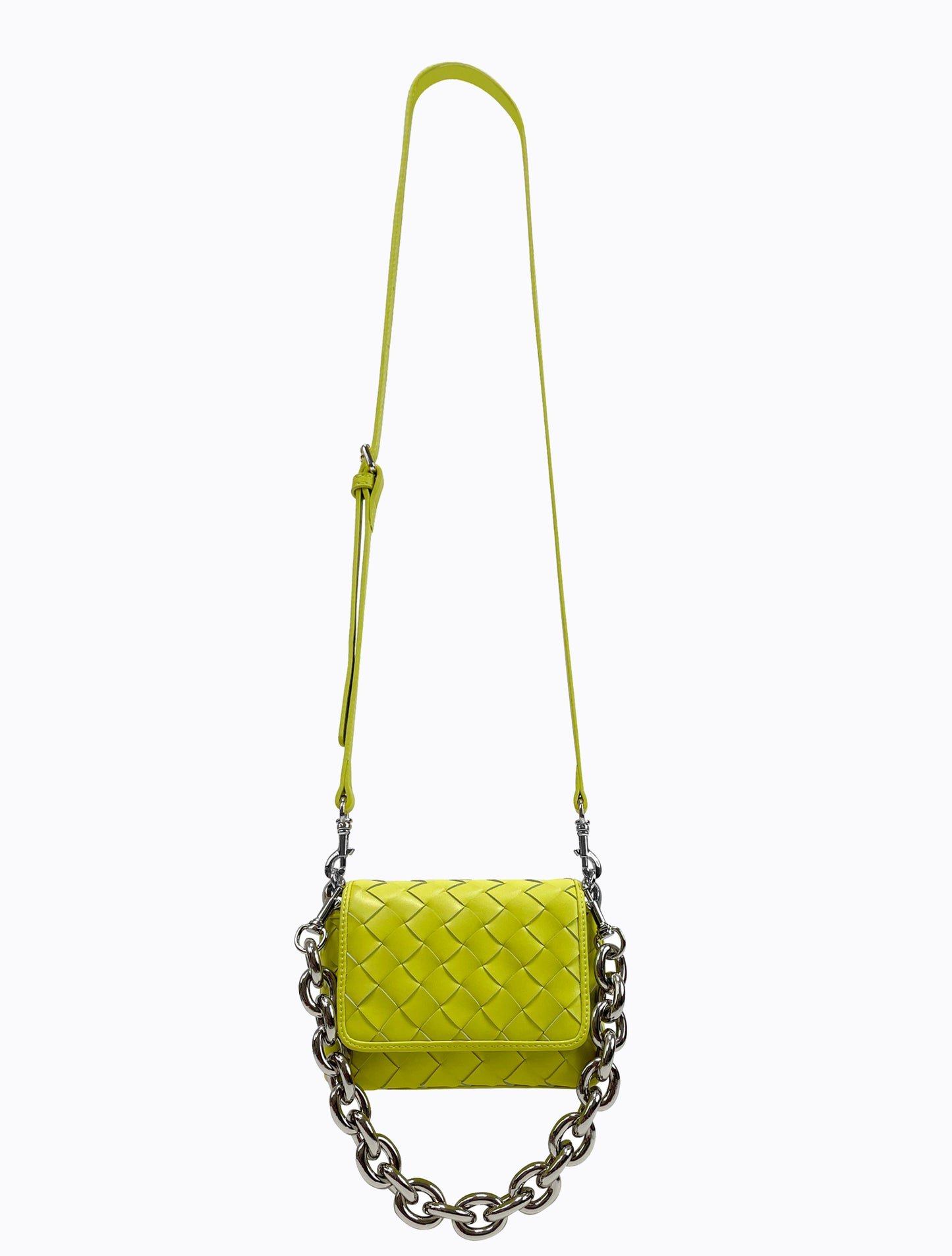 Harlequin Bag - Chartreuse