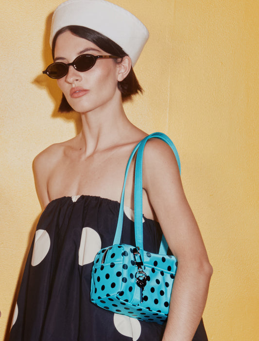 Binkie Duffle Mini - Turquoise Spot