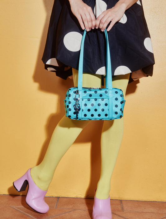 Binkie Duffle Mini - Turquoise Spot