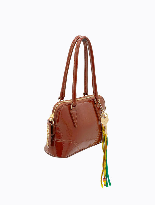 Fellini Bag - Desert Patent