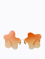 Floating Flowers - Orange