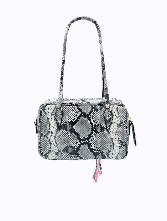 Le Tid Mini Trunk Bag - Grey