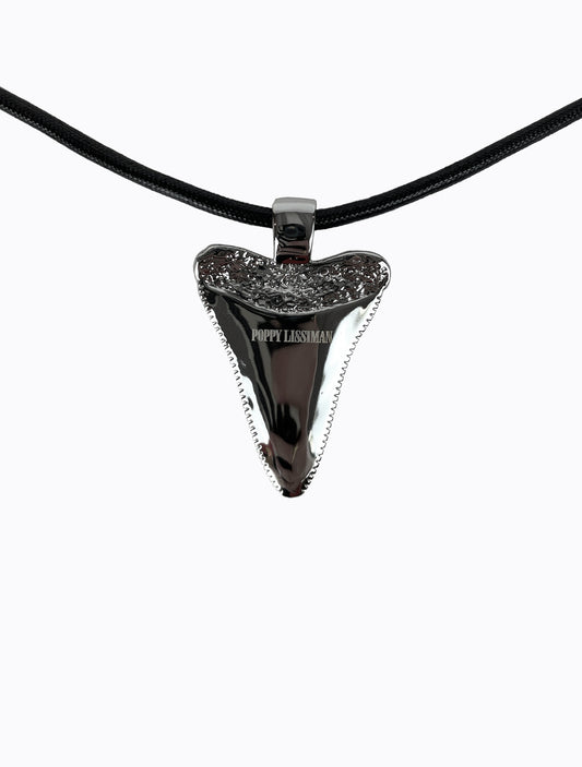 Amity Shark Necklace - Silver