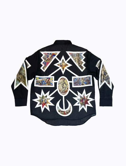 Shatsu Shirt - Black Voltage