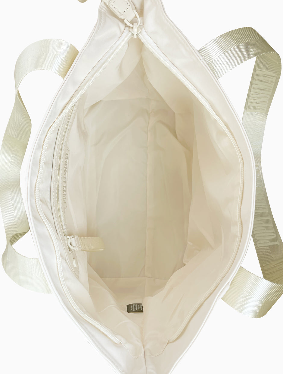 Skutty Flap Tote - Blanc – Poppy Lissiman