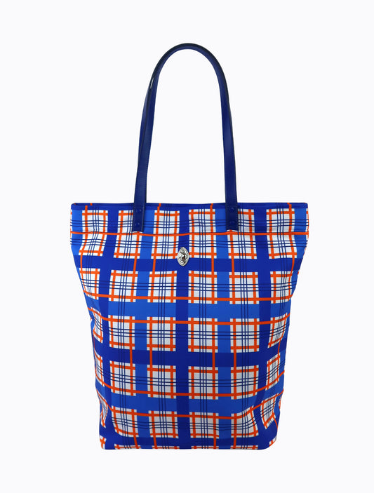 Tarnation Tote - Blue Tartan