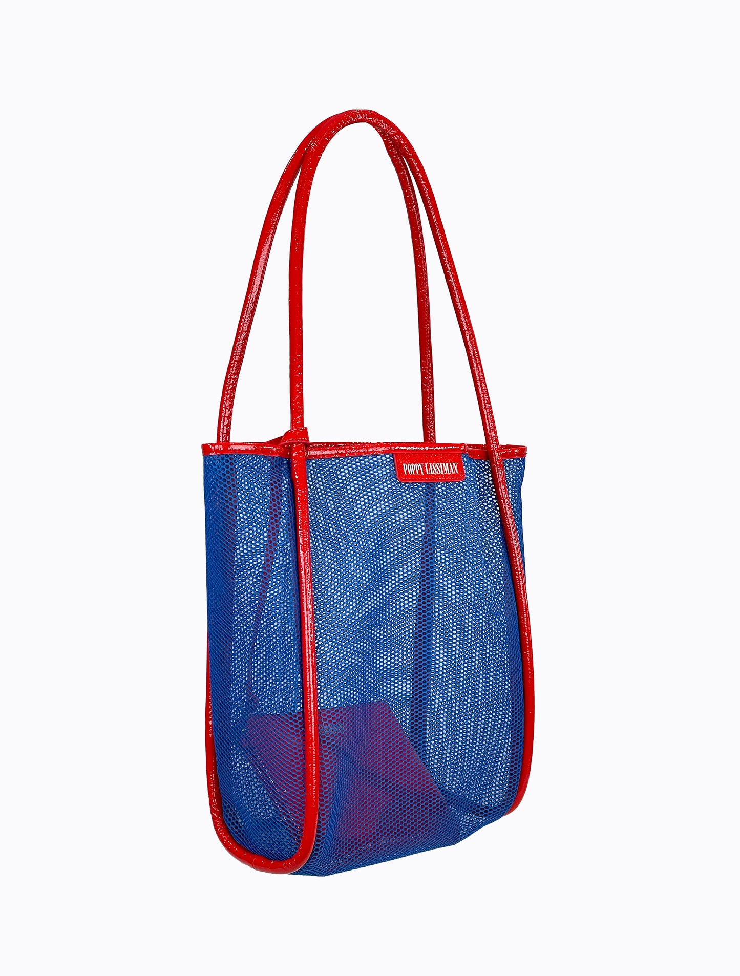 Nana Net Tote - Blue / Cherry