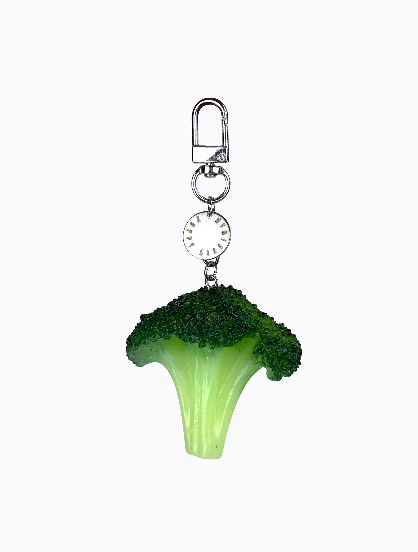 Broccoli Keychain