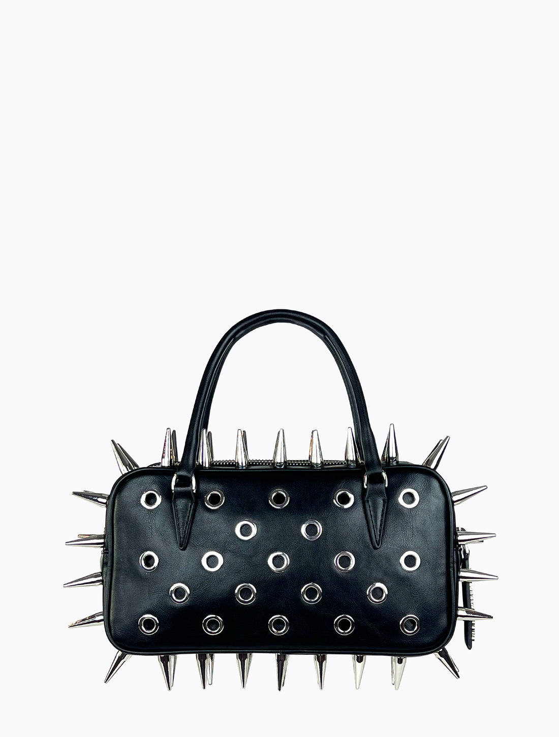 Great Description About Black Purse With Spikes