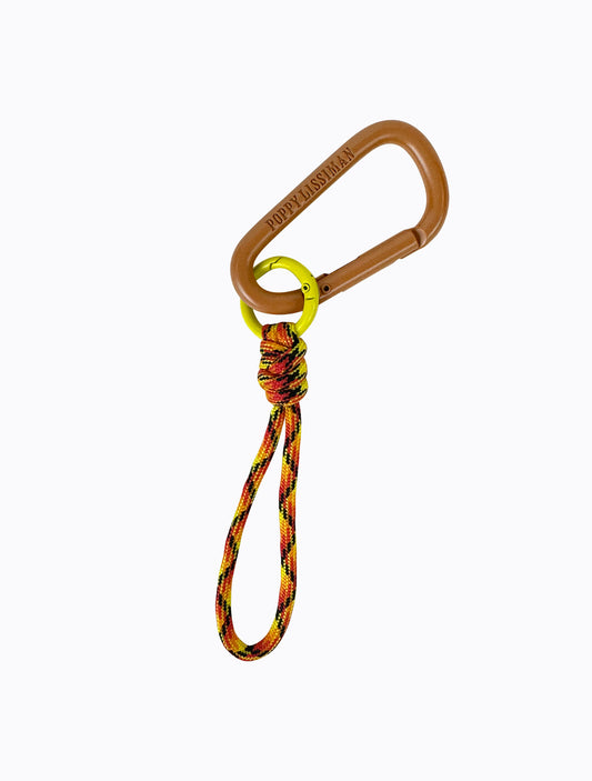 Rope Charm - Yellow / Camel