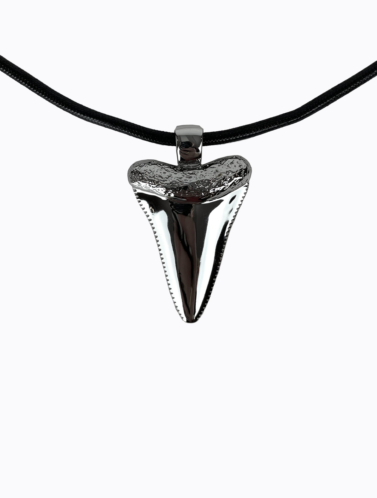 Amity Shark Necklace - Silver