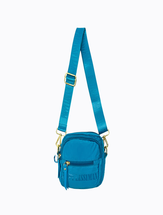 Nifty Camera Bag - Cerulean Blue – Poppy Lissiman