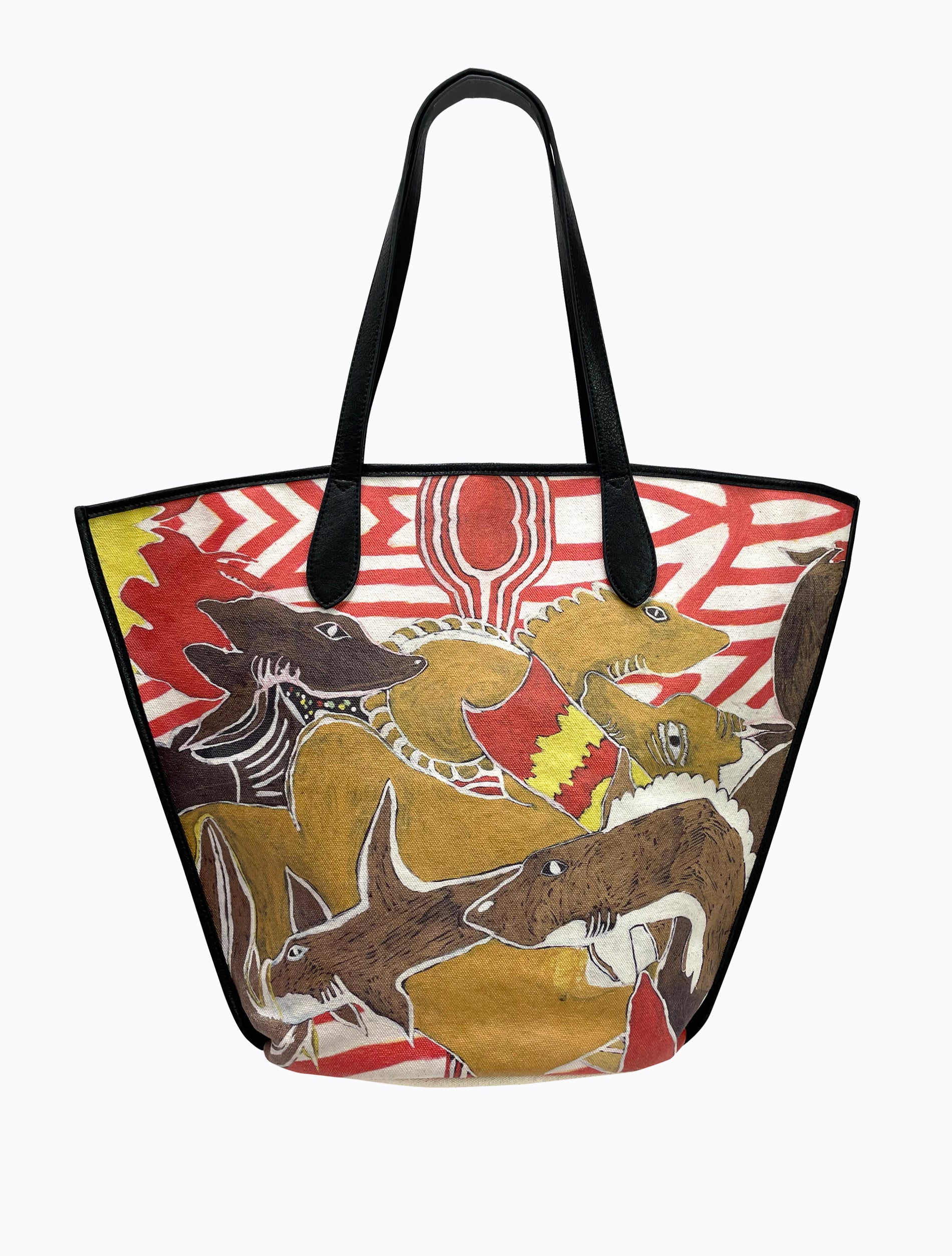 Lio Tote Shark Fire