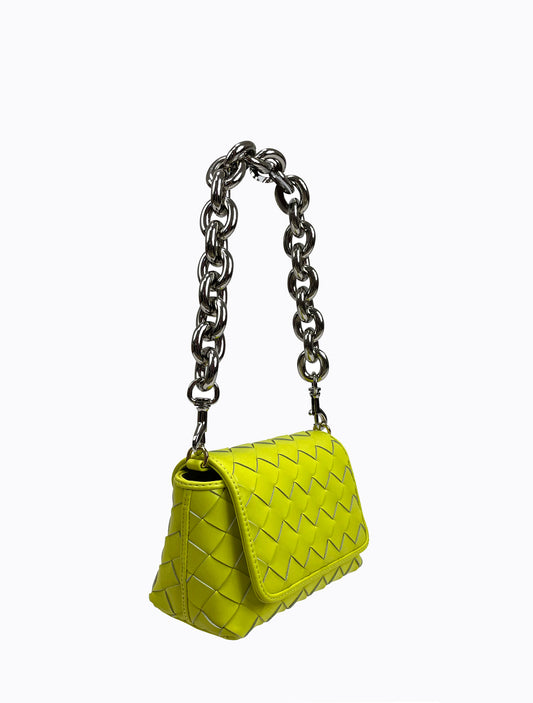 Harlequin Bag - Chartreuse
